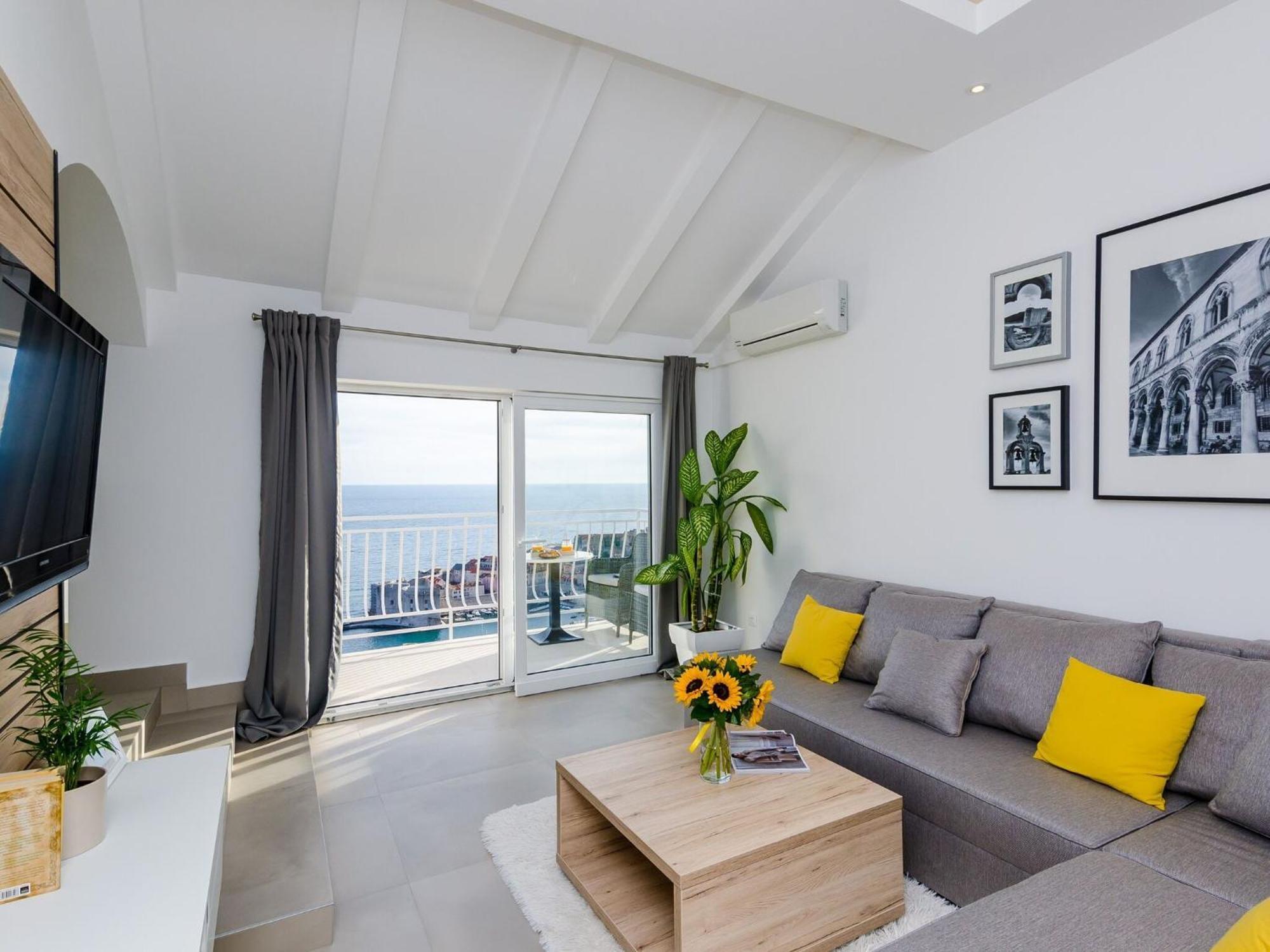 Ploce Apartments-One-Bedroom Apartment With Terrace And Sea View Dubrovnik Exterior foto